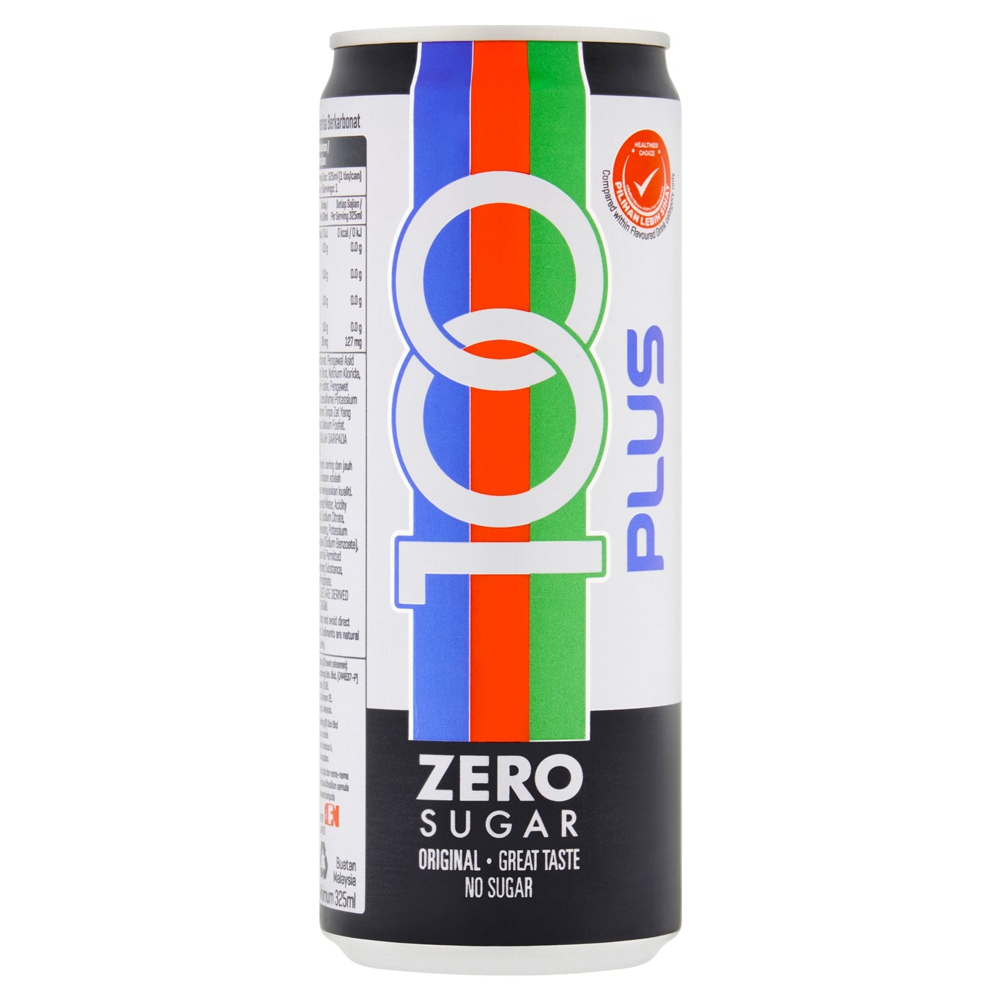 100 Plus Zero Sugar 325ml — image 1