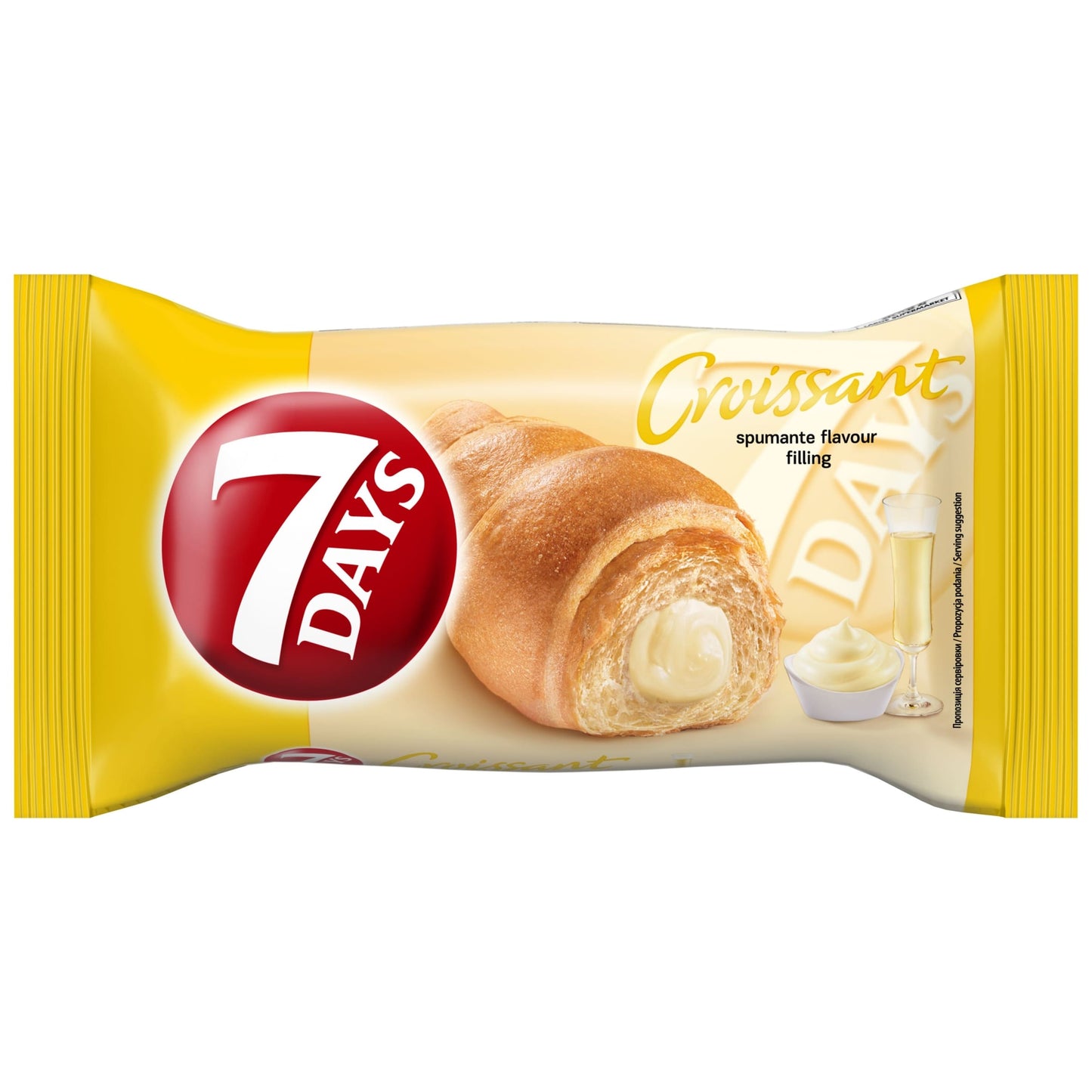 7 Days Croissant With Spumante Filling 60G — image 1