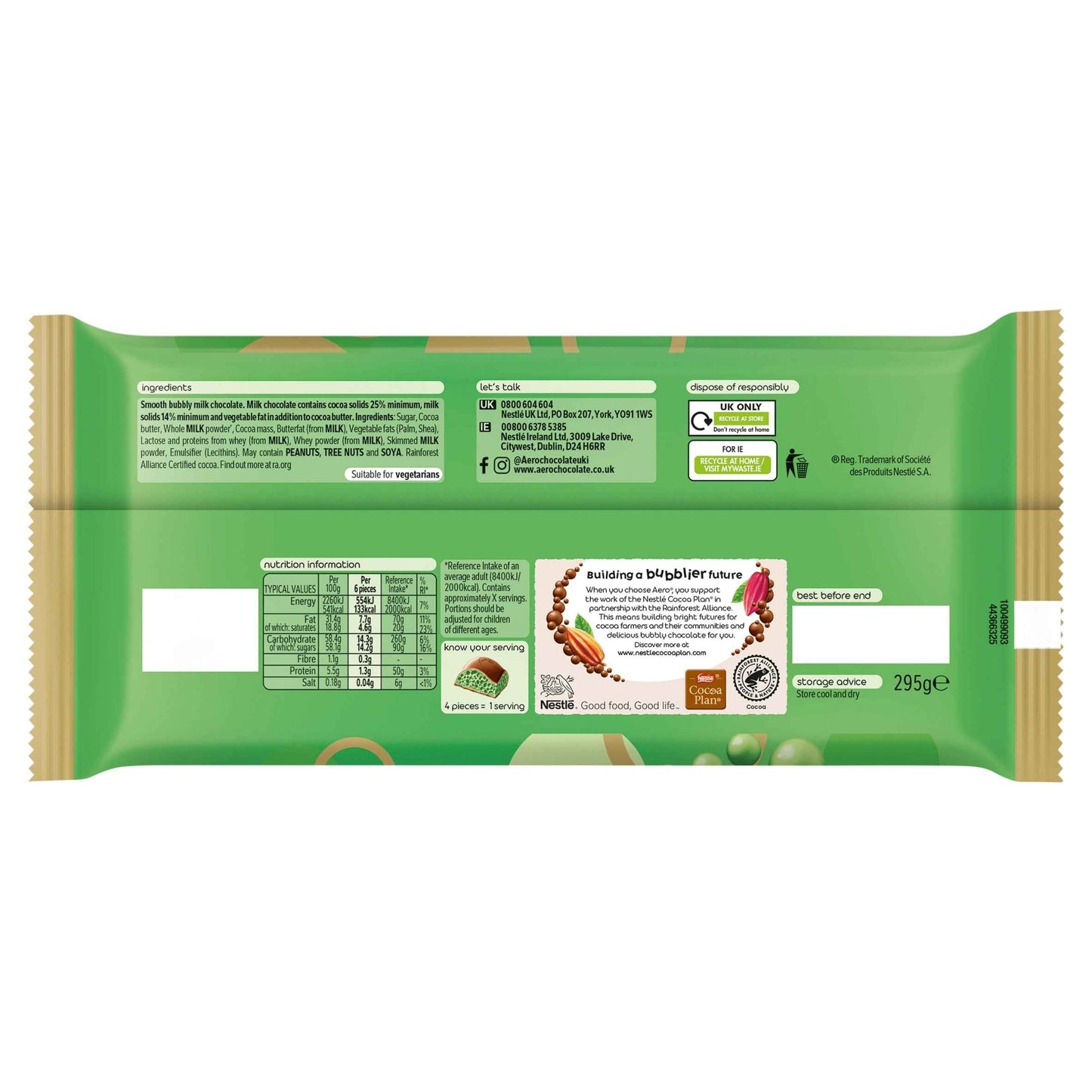 AERO Peppermint Bar 295g extra photo