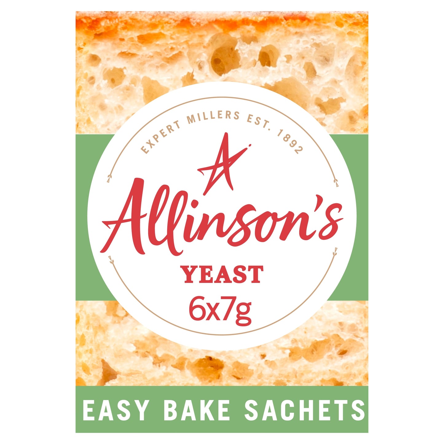 Allinson Easy Bake Yeast 6X7g — image 1