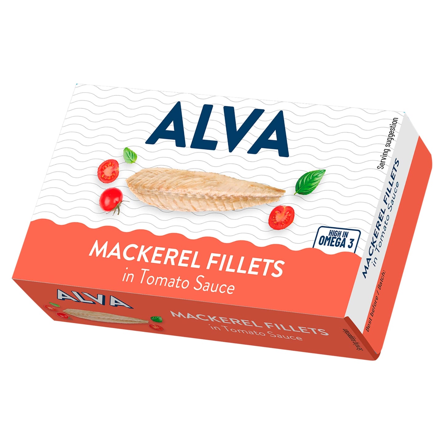 Alva Mackerel Fillets in Tomato Sauce 120g — image 1