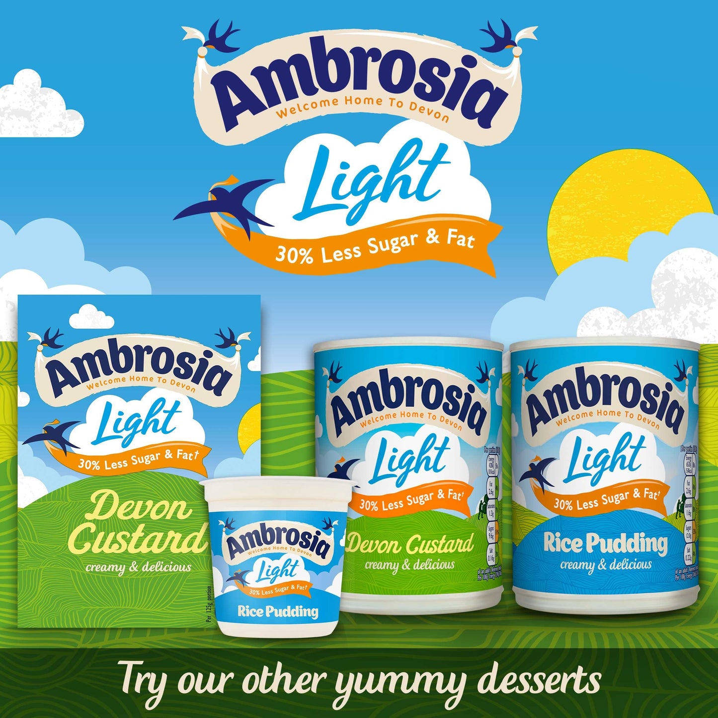 Ambrosia Low Fat Rice Pudding 400G — image 2