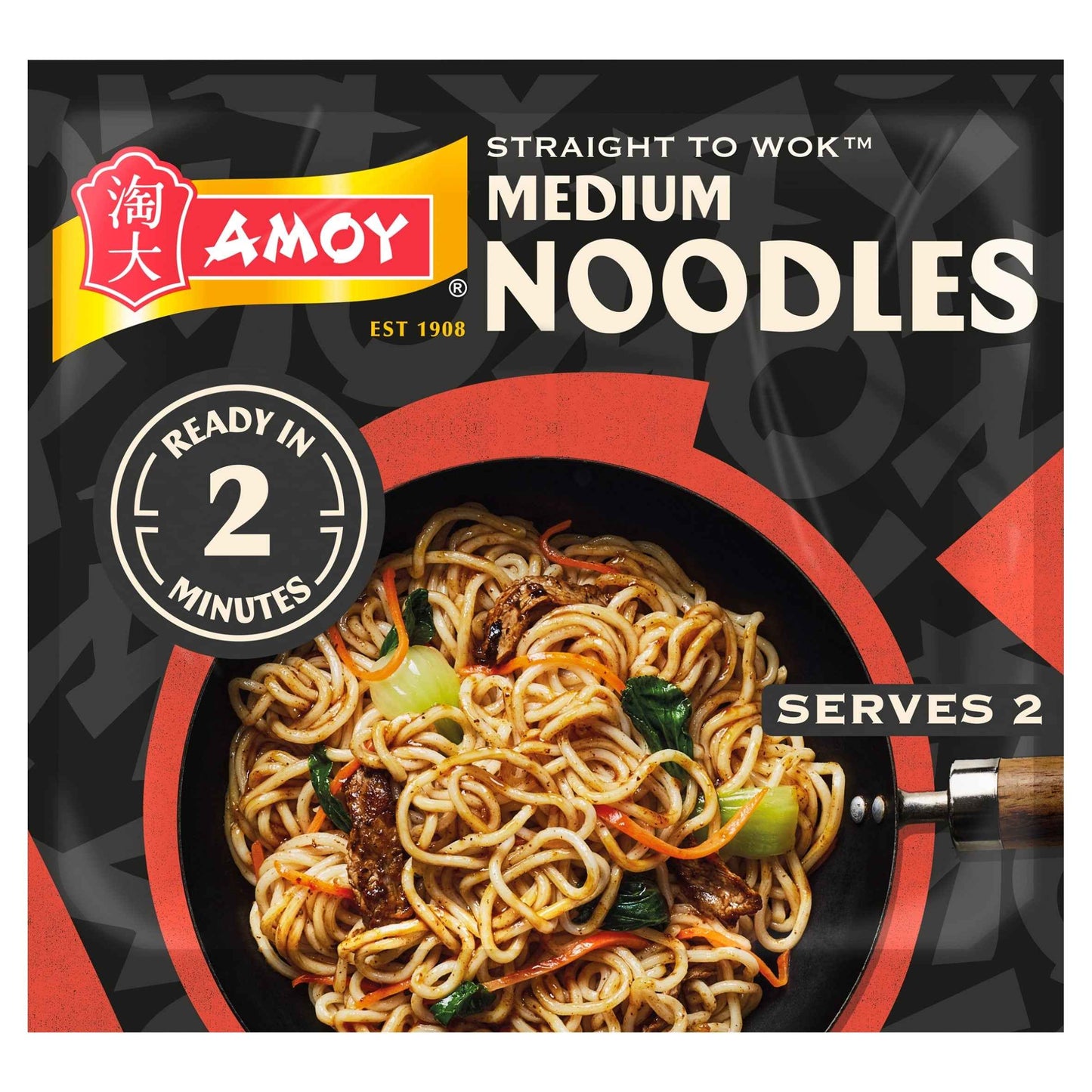 AMOY Medium Noodles 2x150g