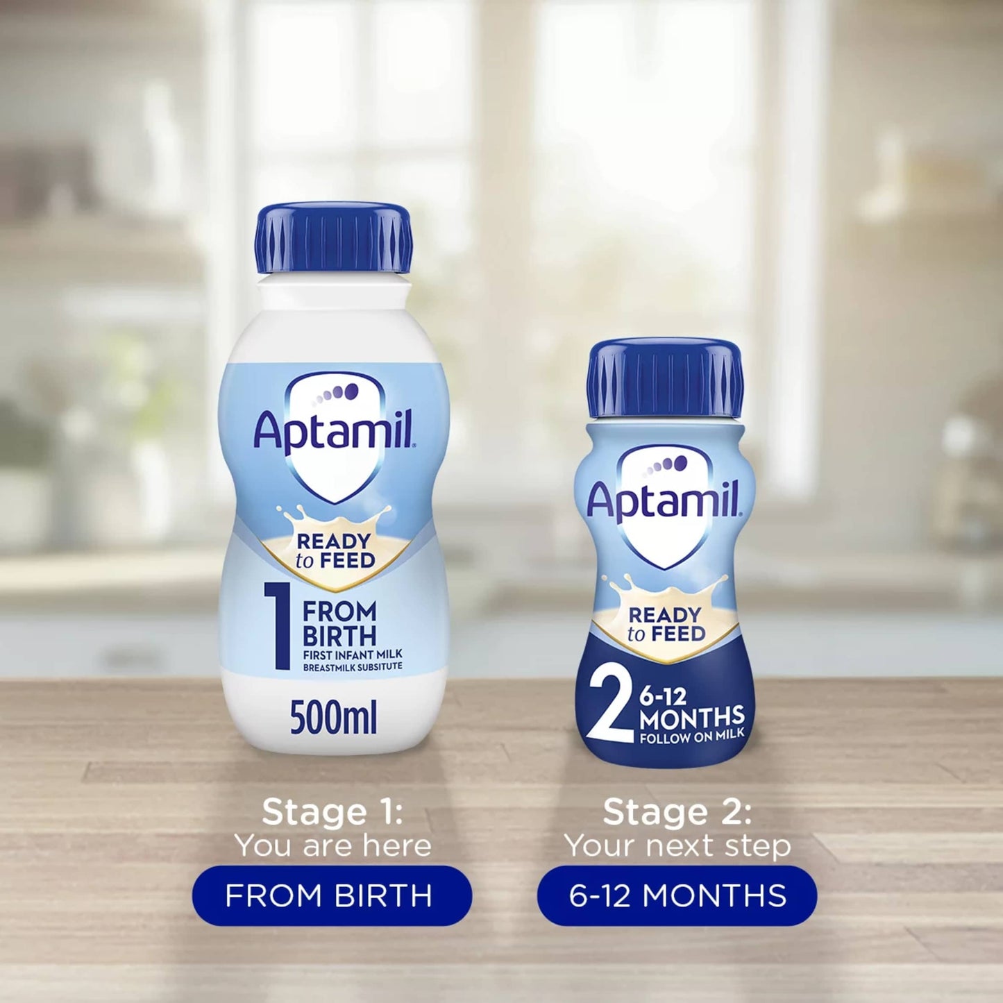 Aptamil 1 First Infant Baby Milk Formula Liquid Ready to Feed from Birth 500ml — image 5