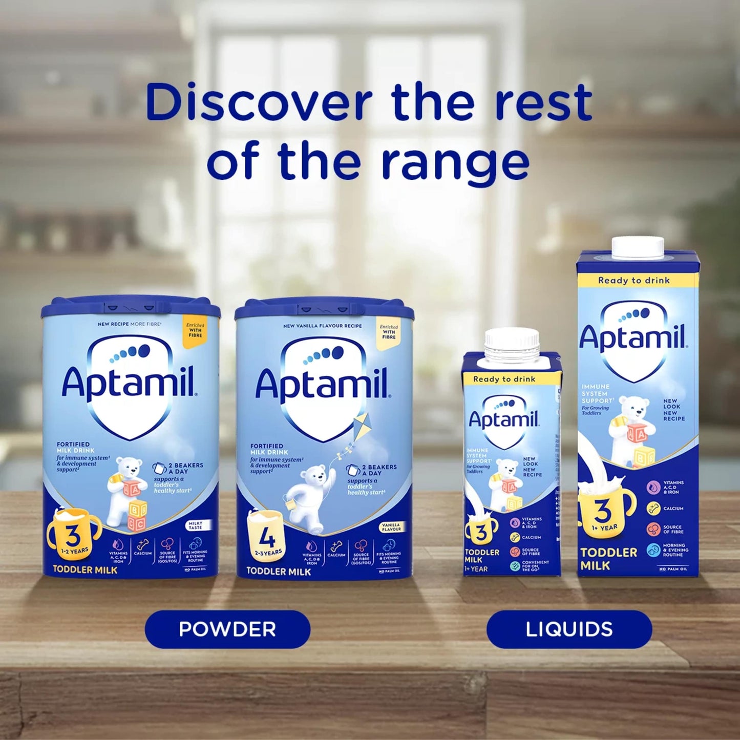 Aptamil 4 Toddler Milk Formula Powder Vanilla Flavoured 2+ Years 800g — image 5