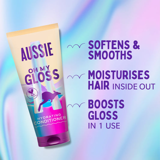 Aussie Oh My Gloss Hydrating Conditioner 200ml — image 2