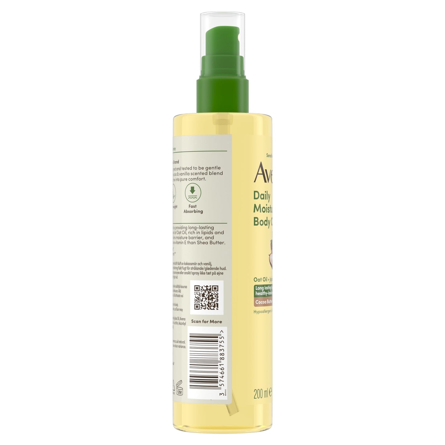 Aveeno Daily Moisturising Body Oil Spray 200ml — image 5