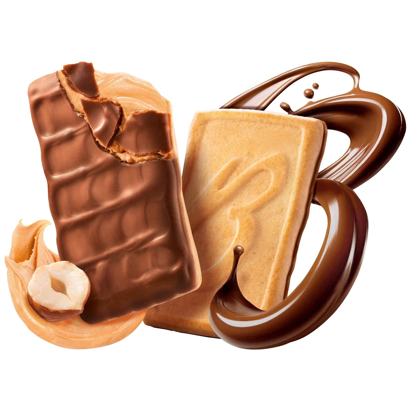 Bahlsen Hazelnut Cream And Choc 100g 100g pack shot