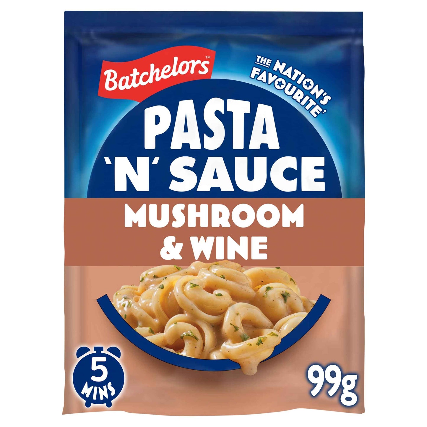 BATCHELORS Pasta 'n' Sauce Garlic, Mushroom & White Wine Packet Pasta