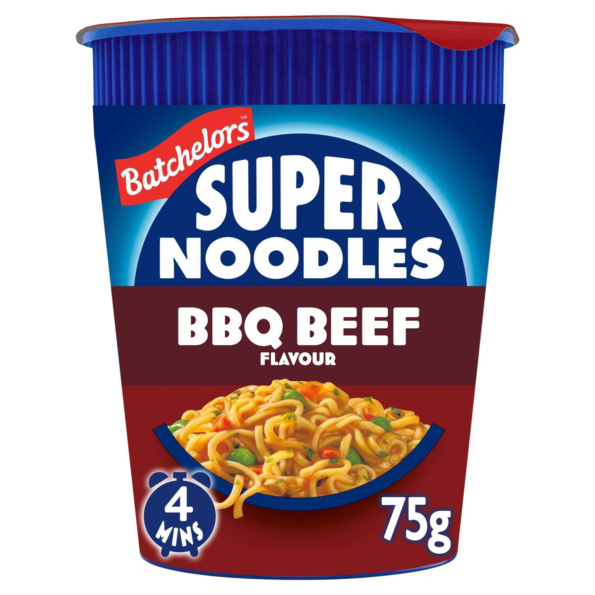 BATCHELORS Super Noodles Pot Bbq Beef 75g