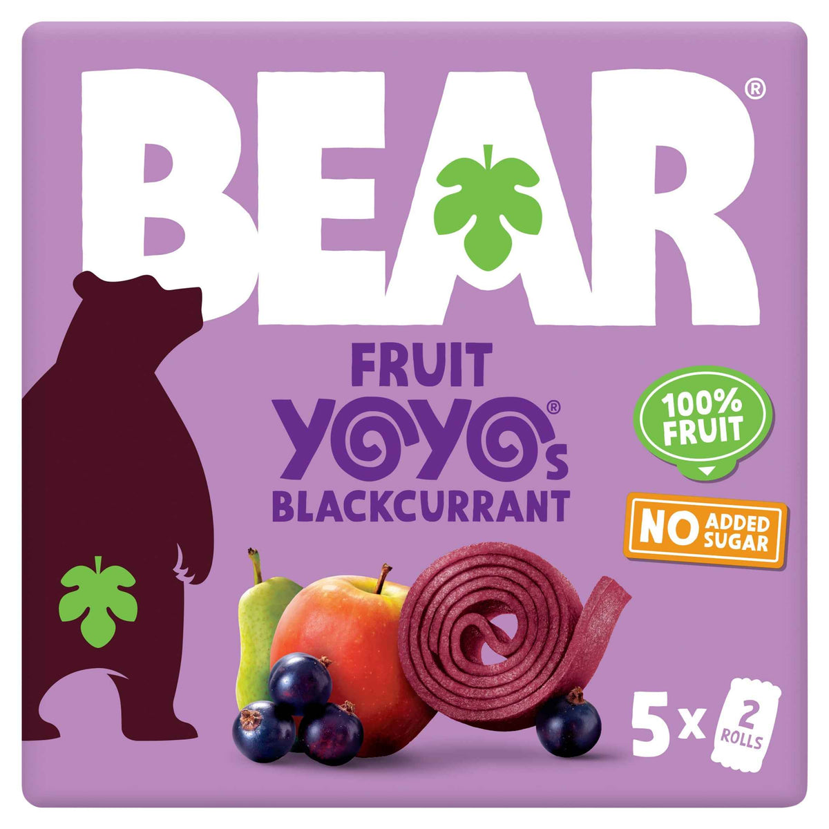 BEAR Blackcurrant Yoyo Multipack 5x20g
