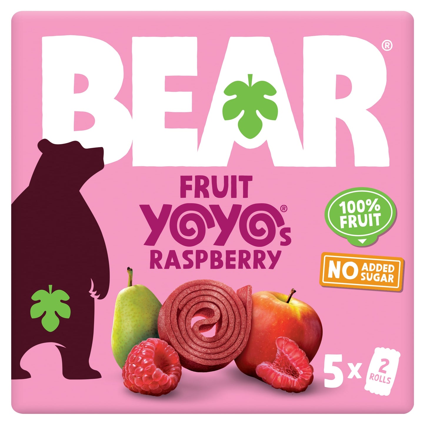 Bear Raspberry YoYos Multipack 5 x 20g — image 1