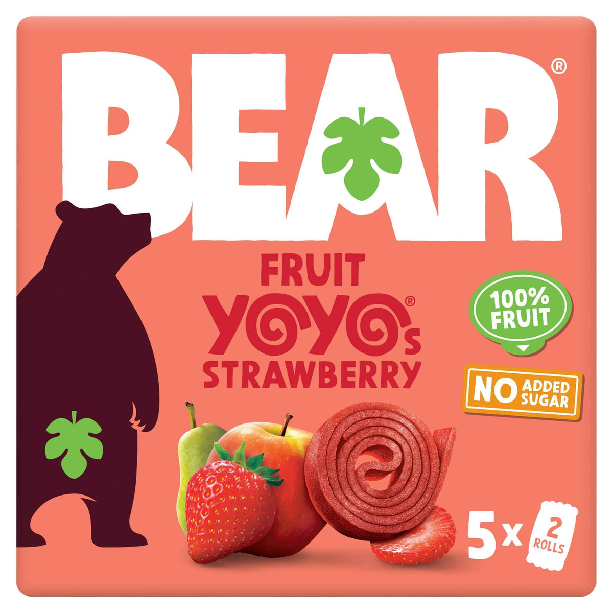BEAR Strawberry Yoyo Multipack 5x20g