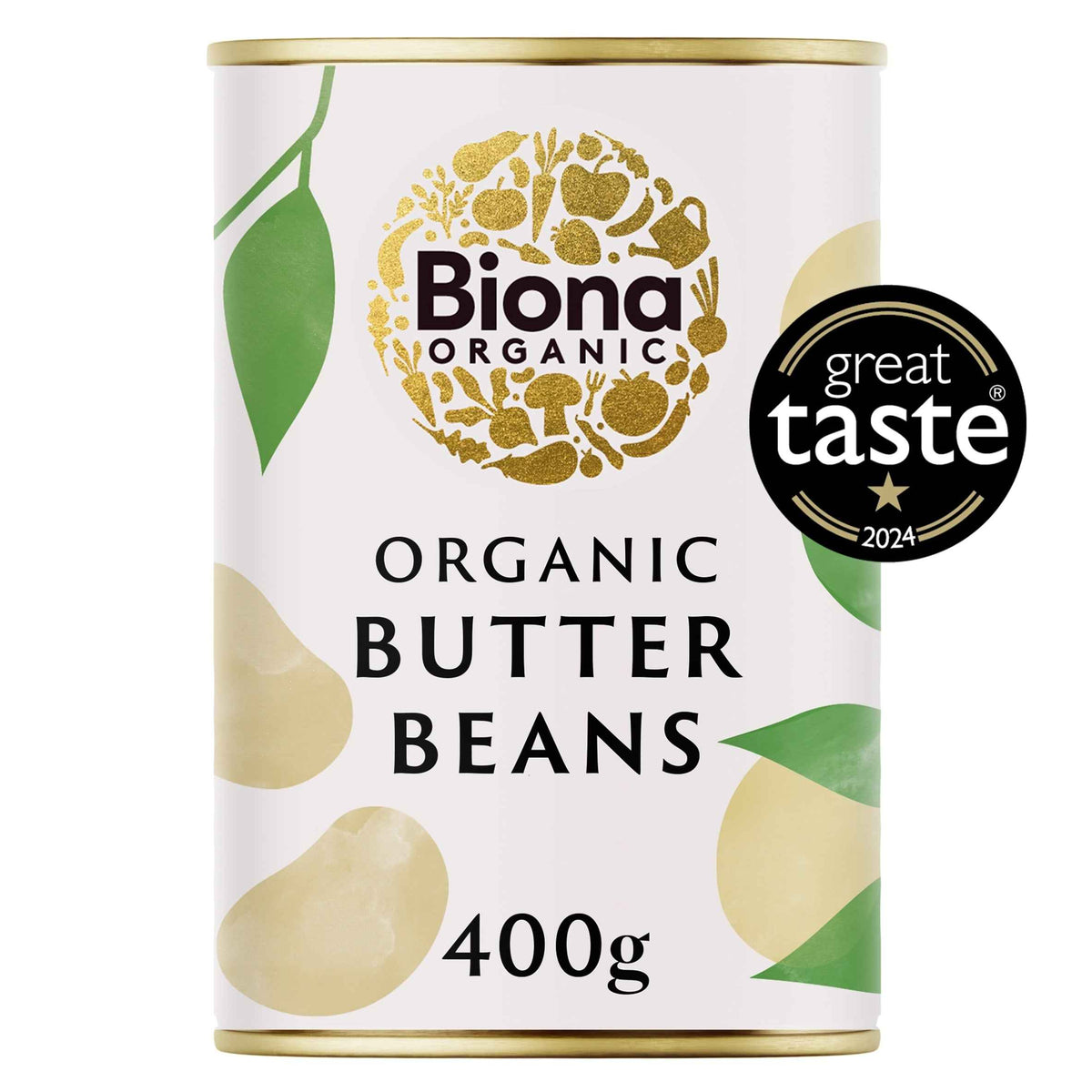 BIONA Organic Butter Beans 400g