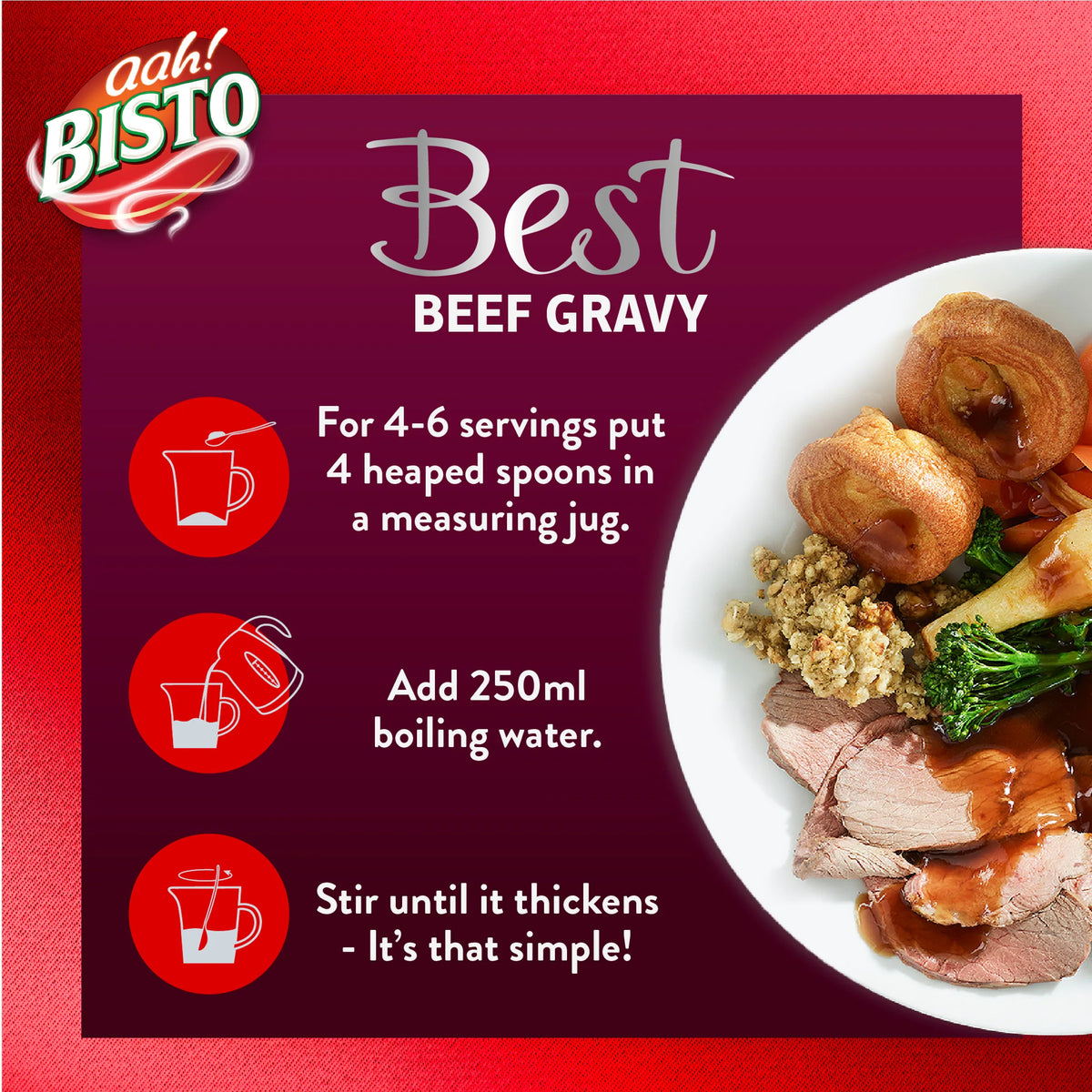 Bisto Best Beef Gravy 250g — image 5