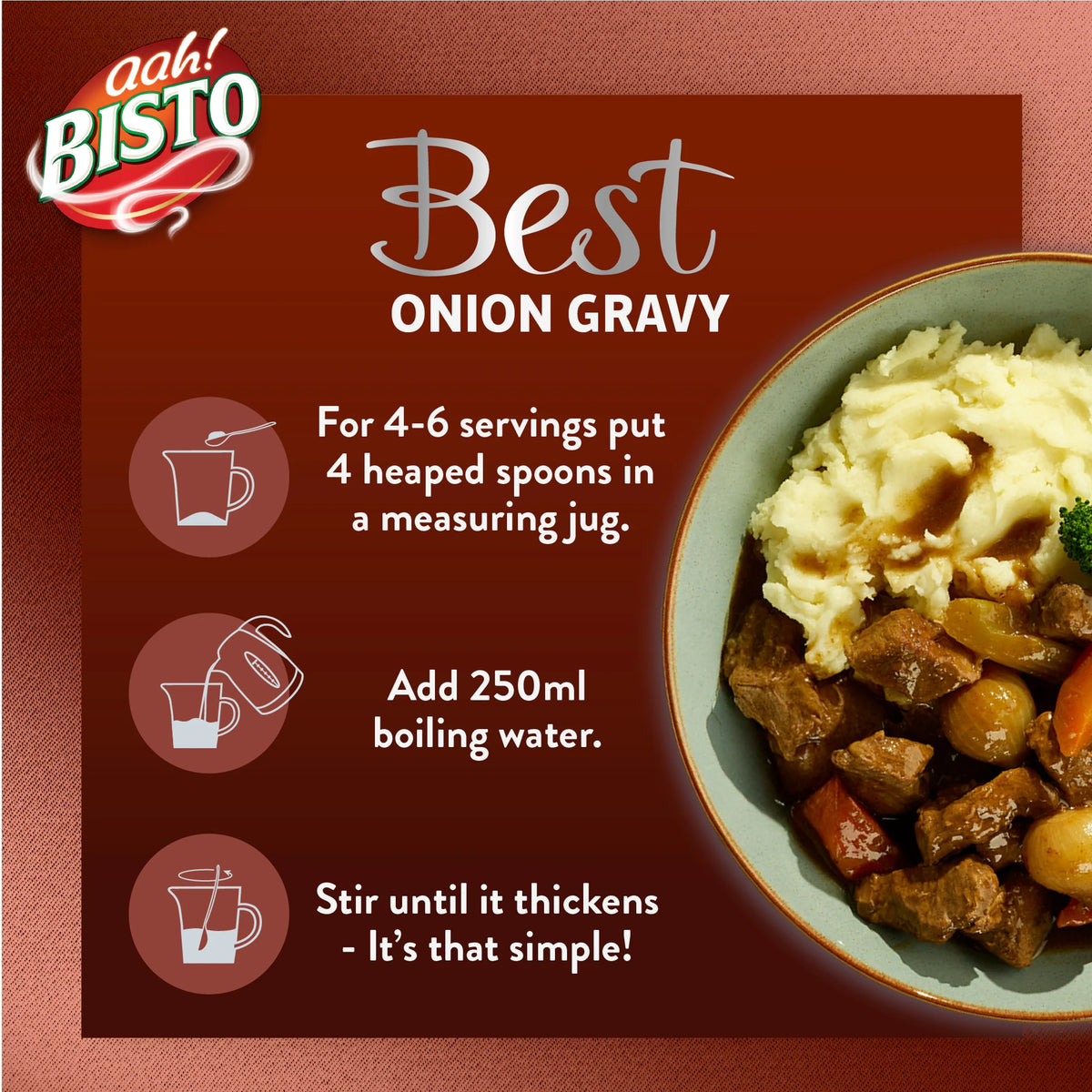 Bisto Best Onion Gravy 250g — image 5