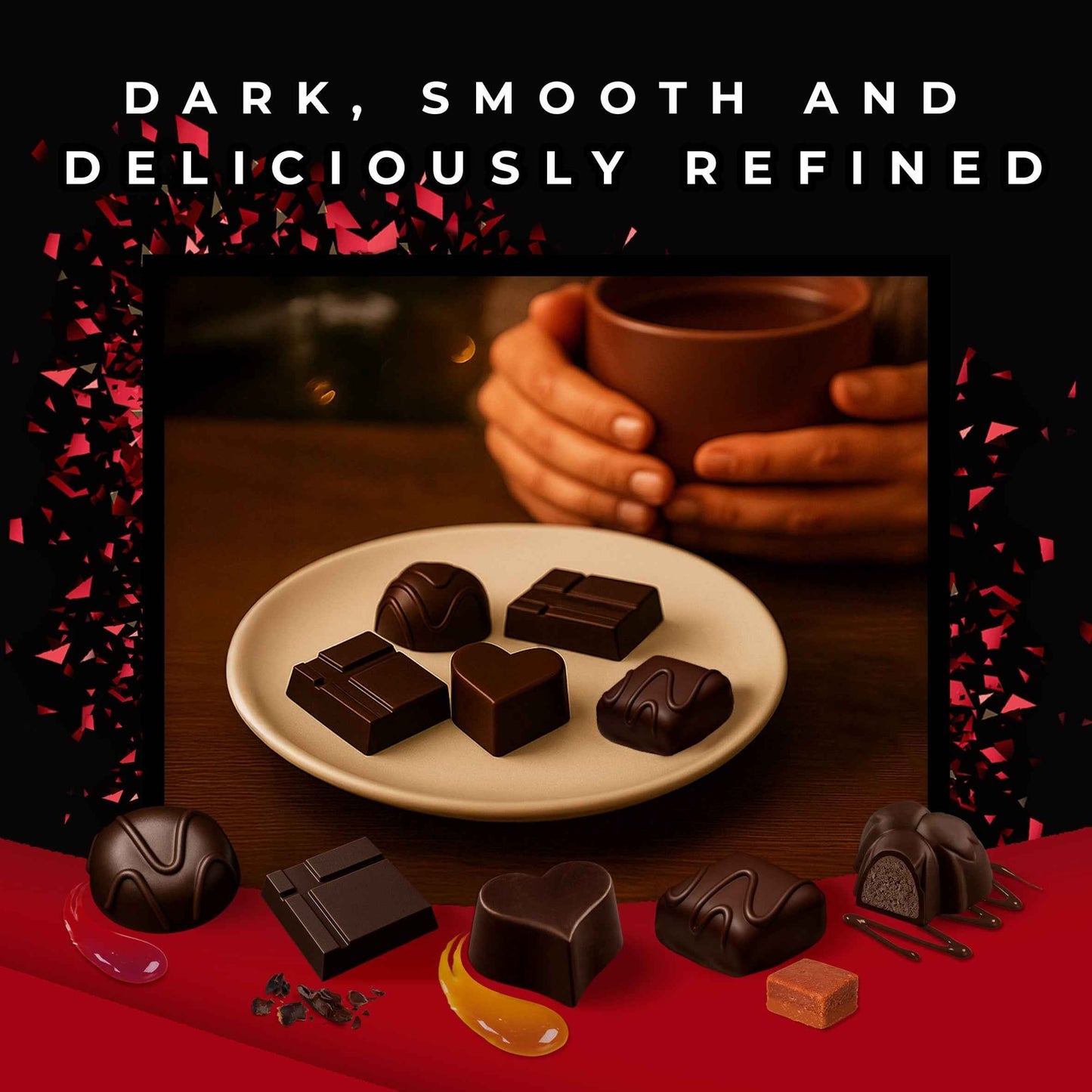 BLACK MAGIC Dark Chocolate Box 348g extra photo