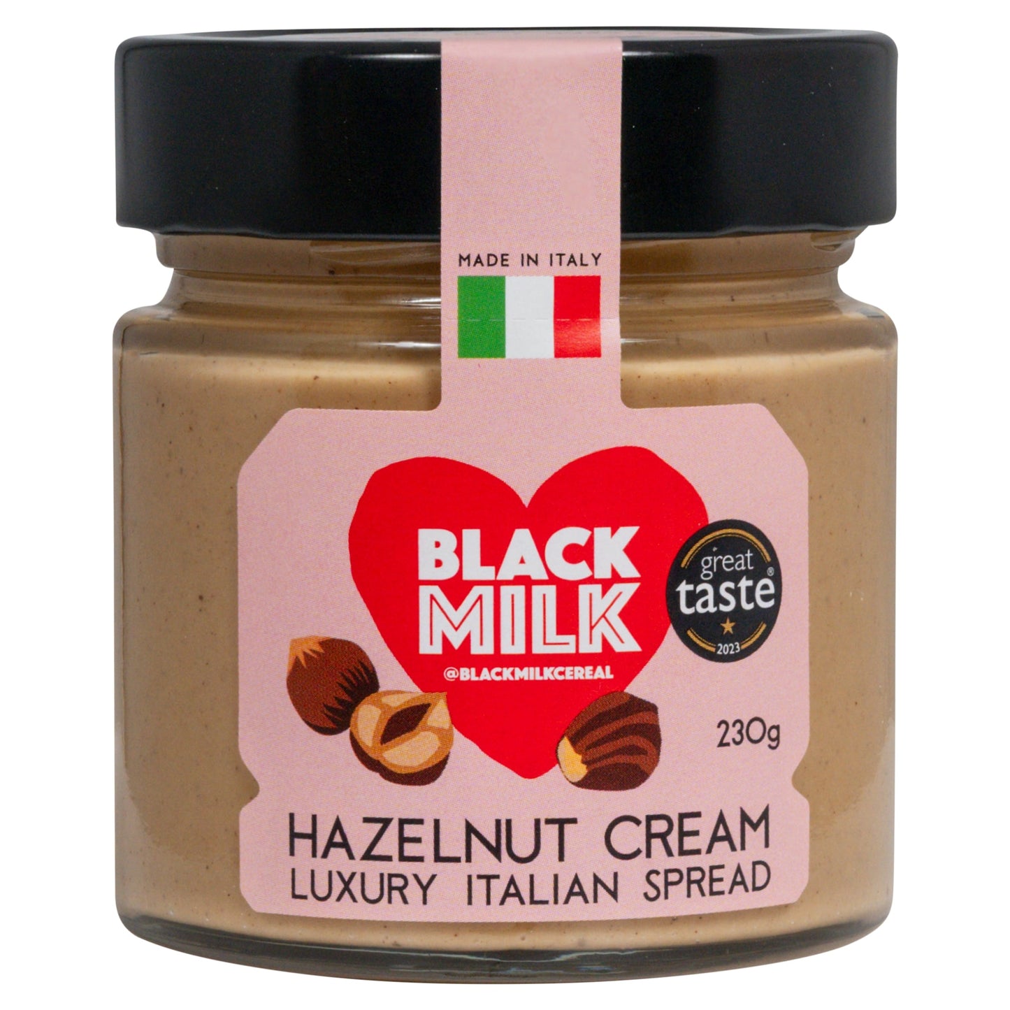 Black Milk Hazelnut Cream 230g — image 1