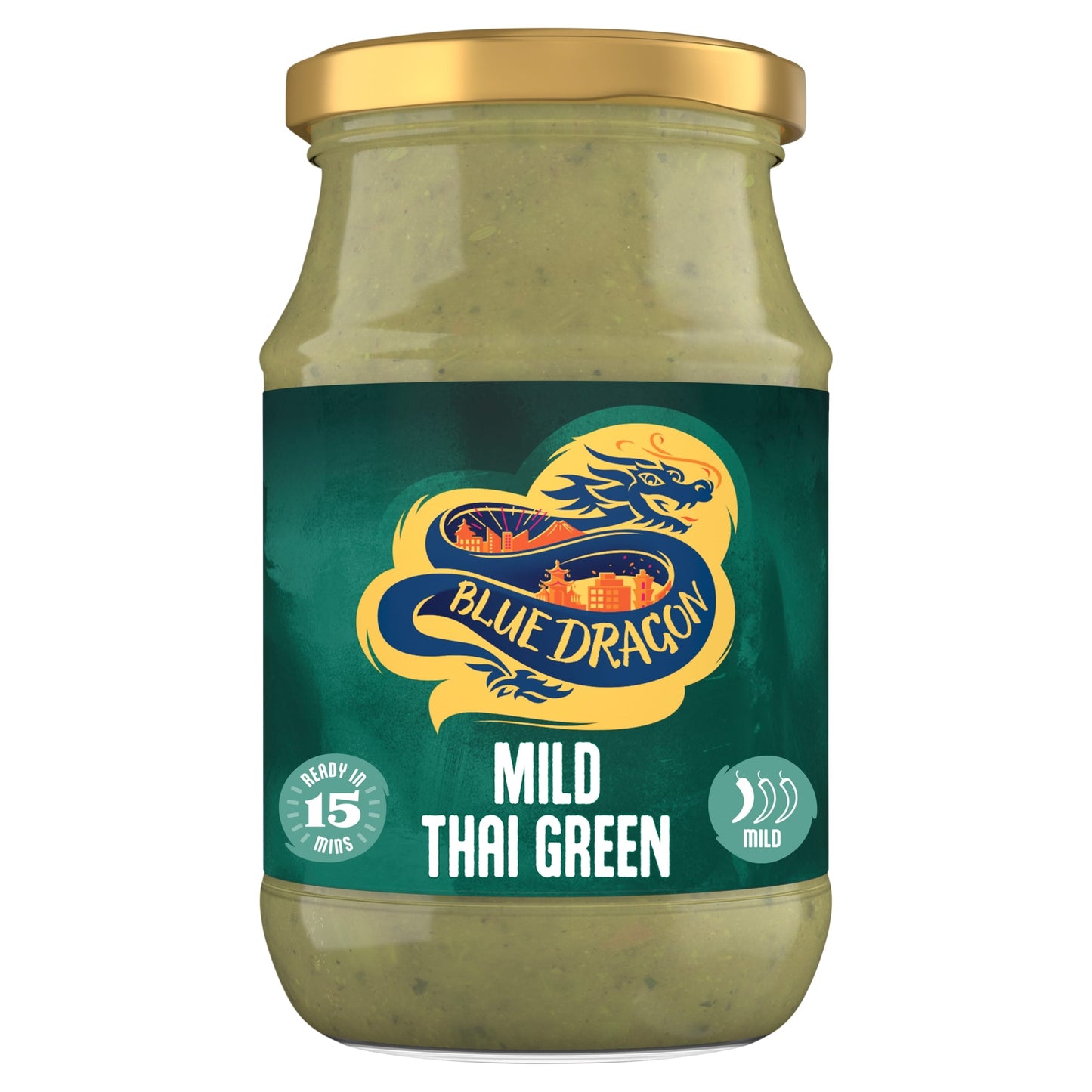 Blue Dragon Mild Thai Green Curry Sauce 365g — image 1