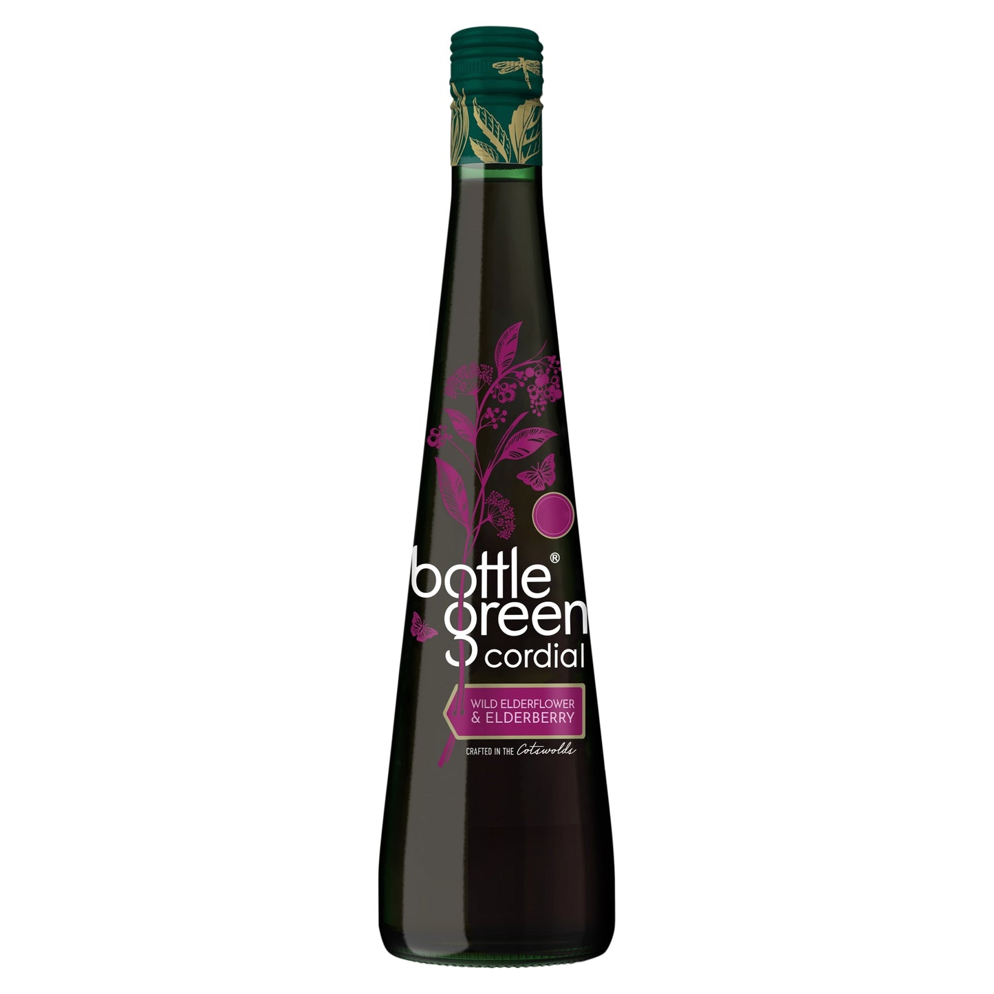 Bottlegreen Cordial Wild Elderflower & Elderberry 500ml — image 1