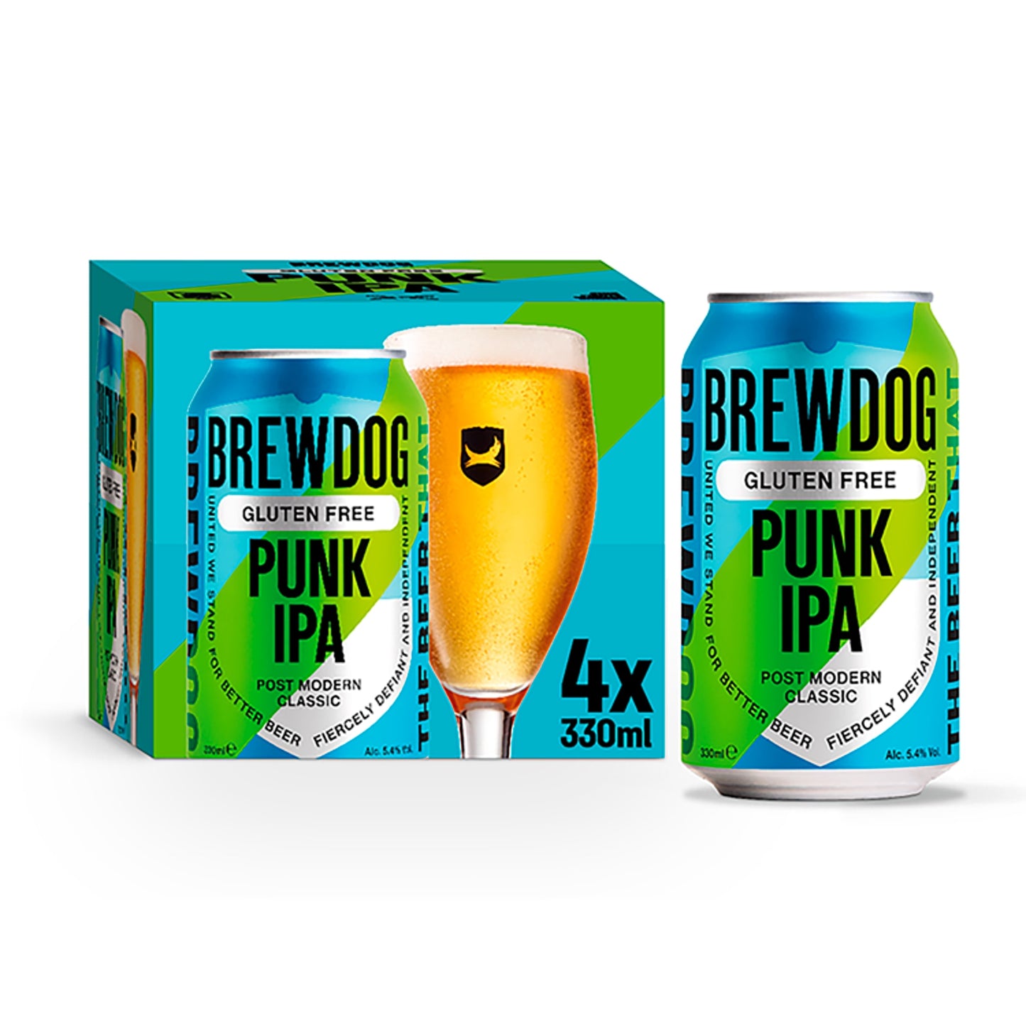 Brewdog Gluten Free Punk IPA 4 x 330ml — image 1