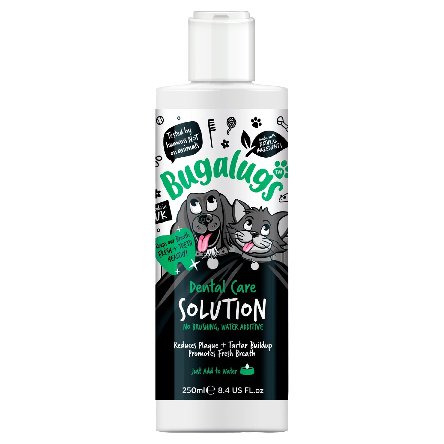 Bugalugs Pet Dental Care Solution 250ml — image 1