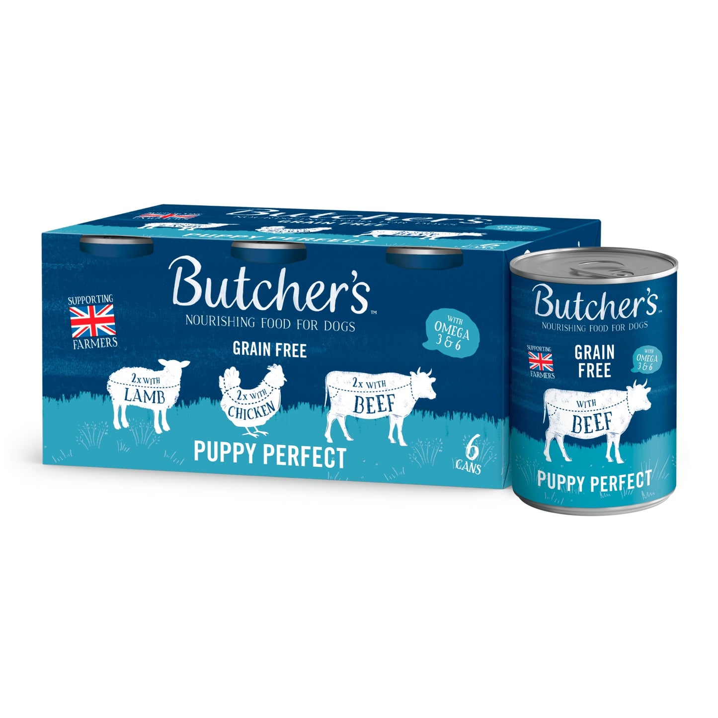 Butcher's Puppy Perfect Puppy Food Tins 6X400g — image 5