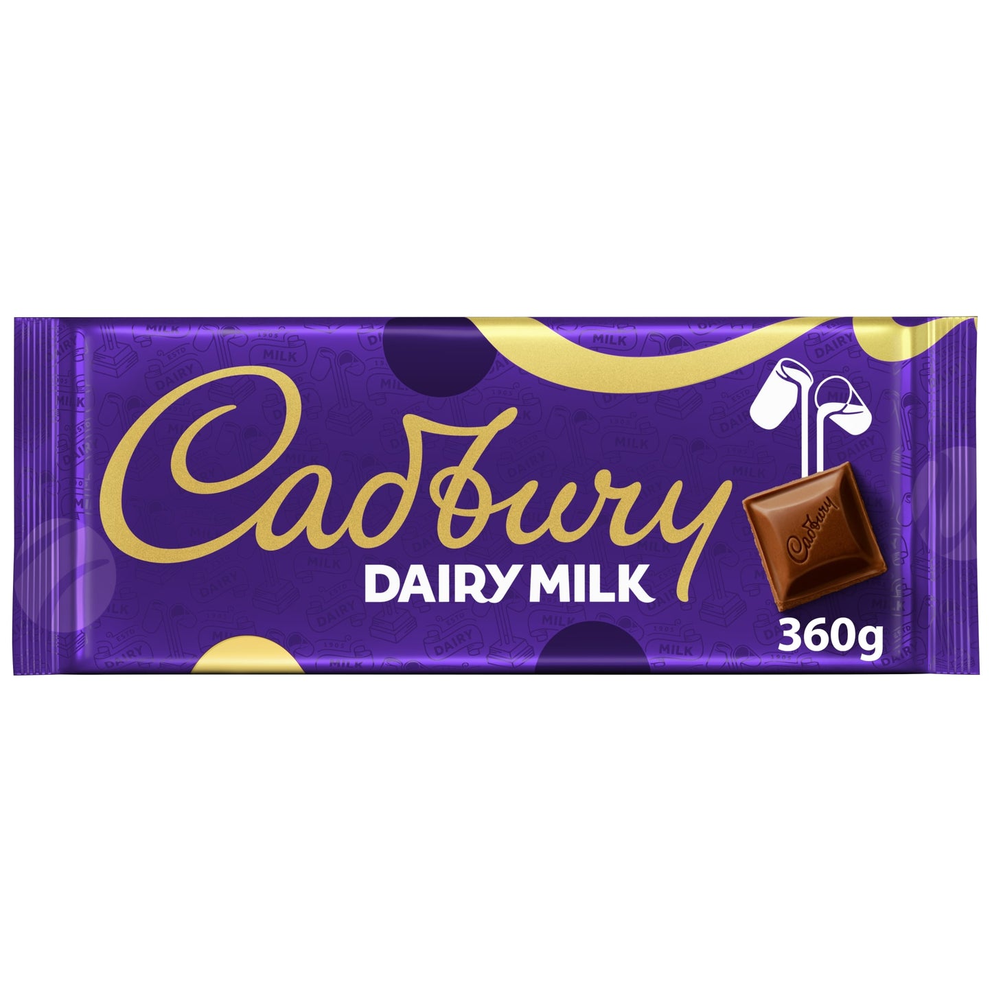 Cadbury Dairy Milk Chocolate Bar Large 360G — image 1