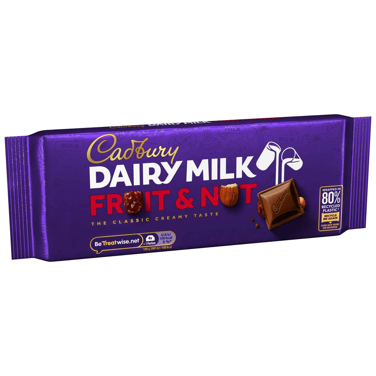 Cadbury Dairy Milk Fruit And Nut Chocolate Bar 180g extra photo