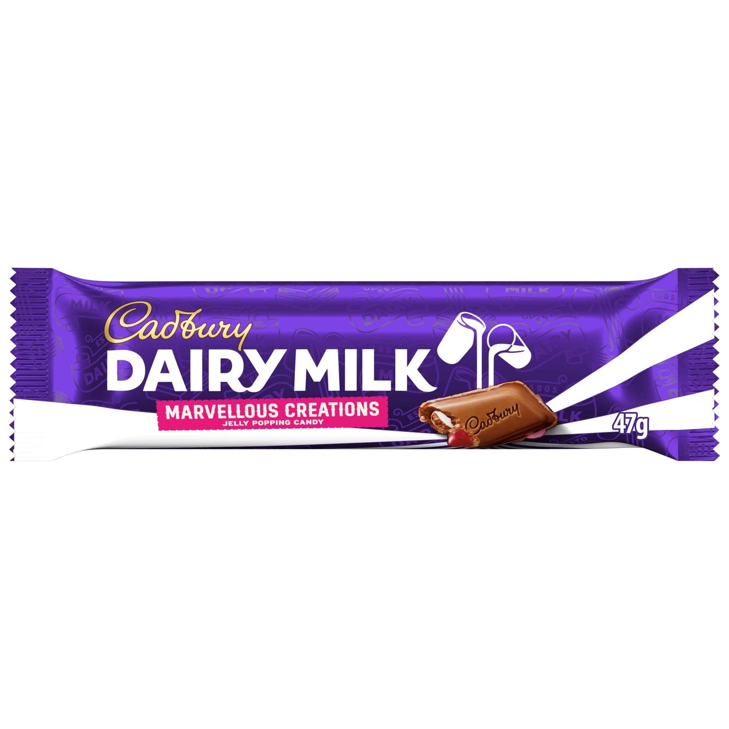 Cadbury Dairy Milk Marvellous Creations Jelly Candy Bar 47g