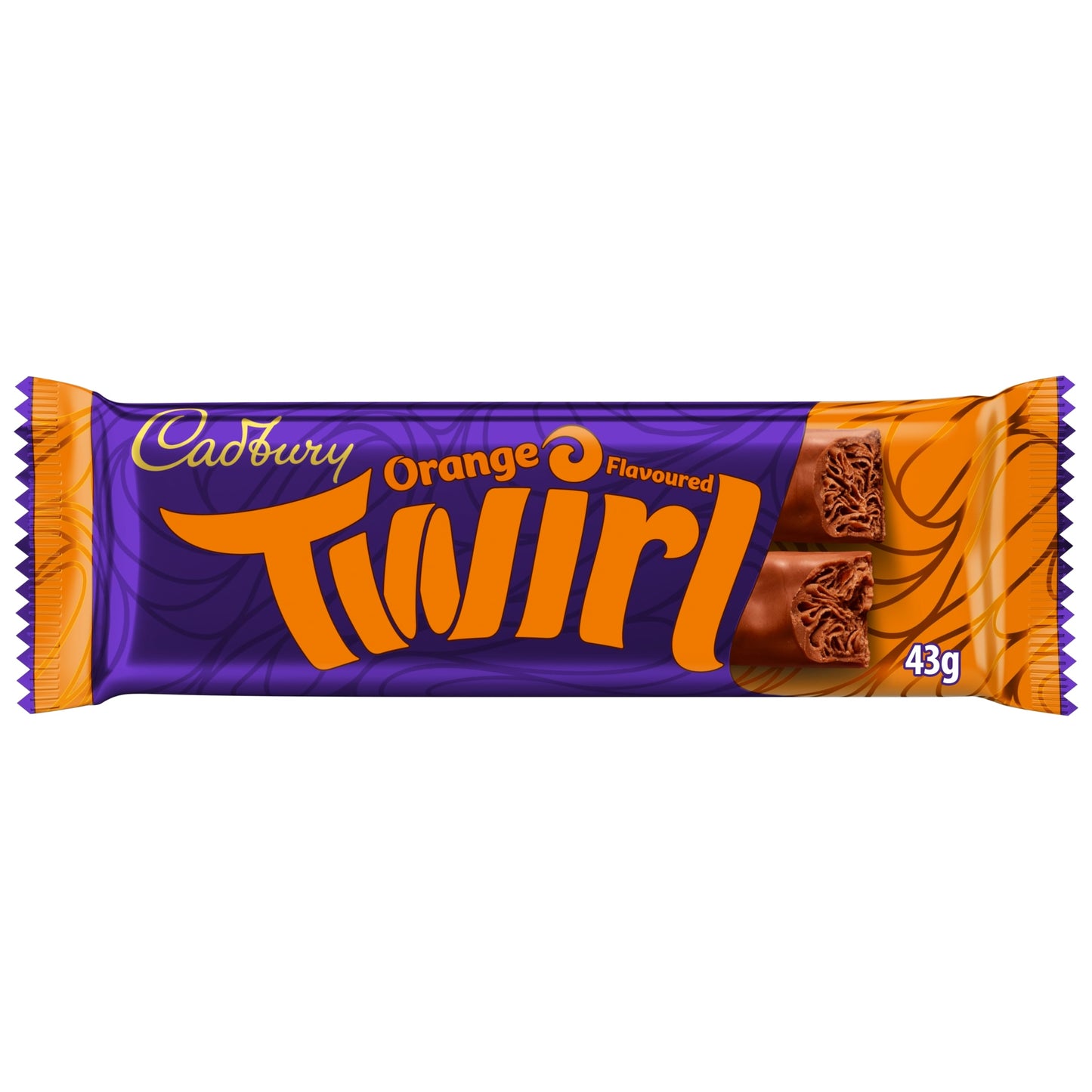 Cadbury Twirl Orange Chocolate Bar 43g — image 1