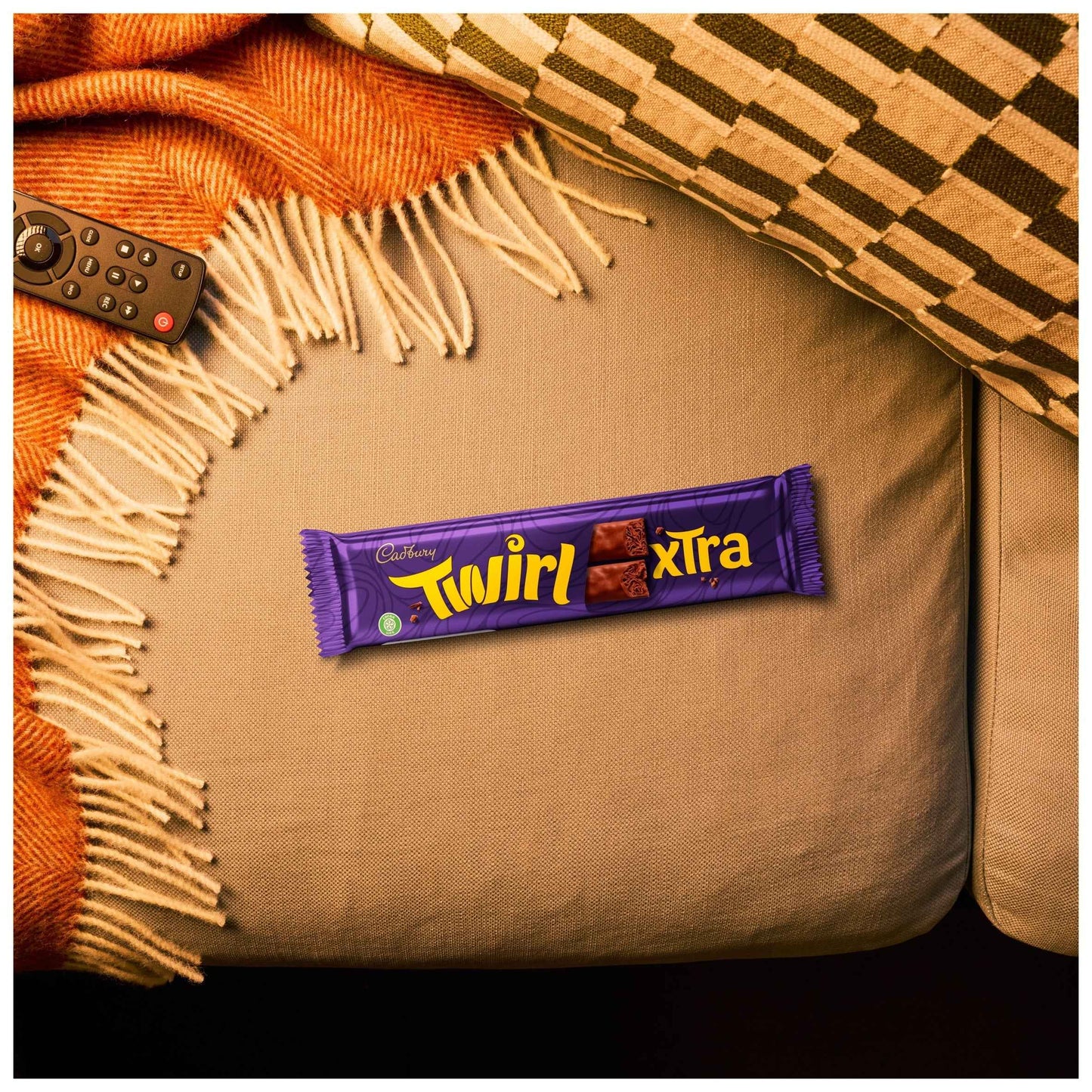 Cadbury Twirl Xtra Chocolate Duo Bars 54g