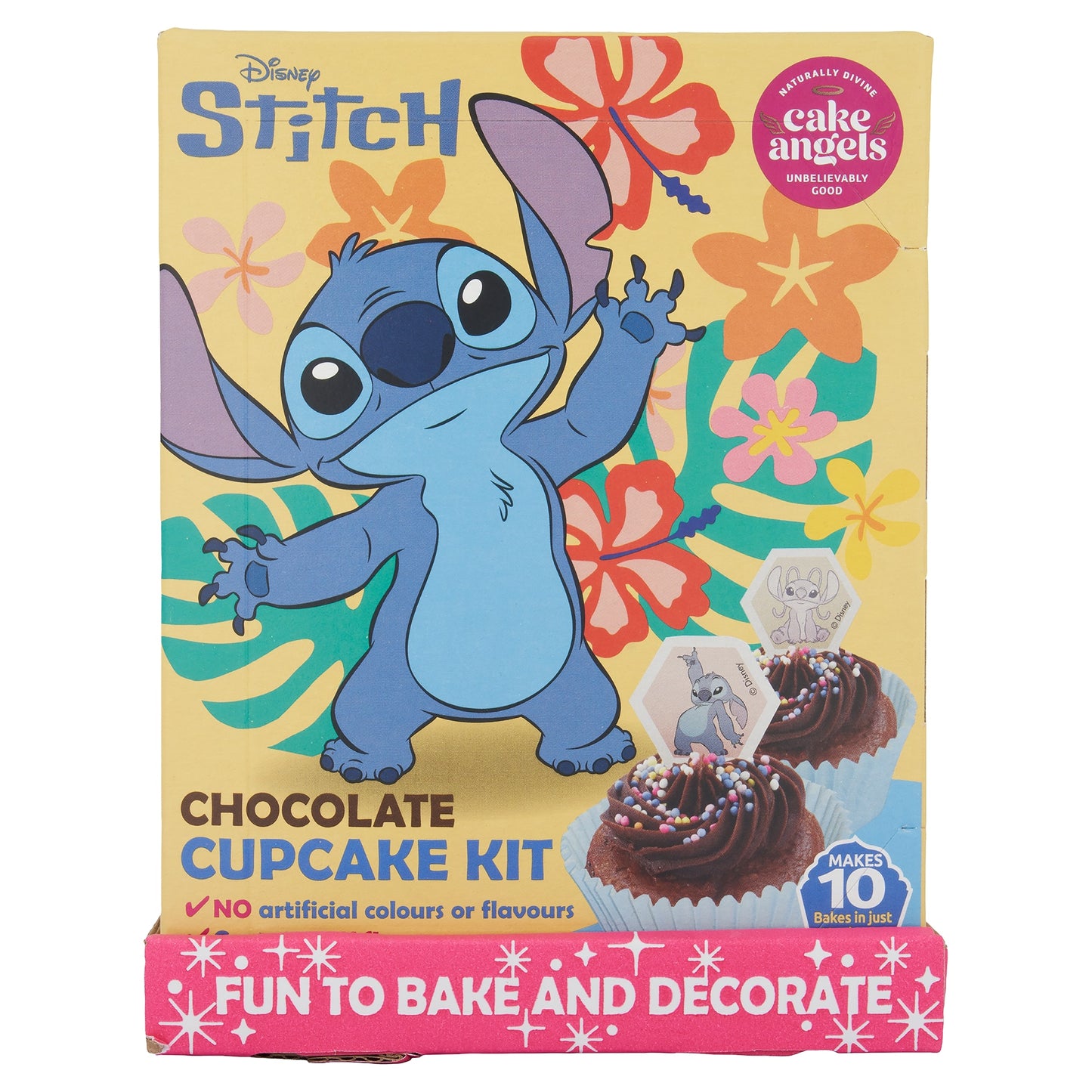CAKE ANGELS Disney Stitch Chocolate Cupcake Kit 171g — image 2
