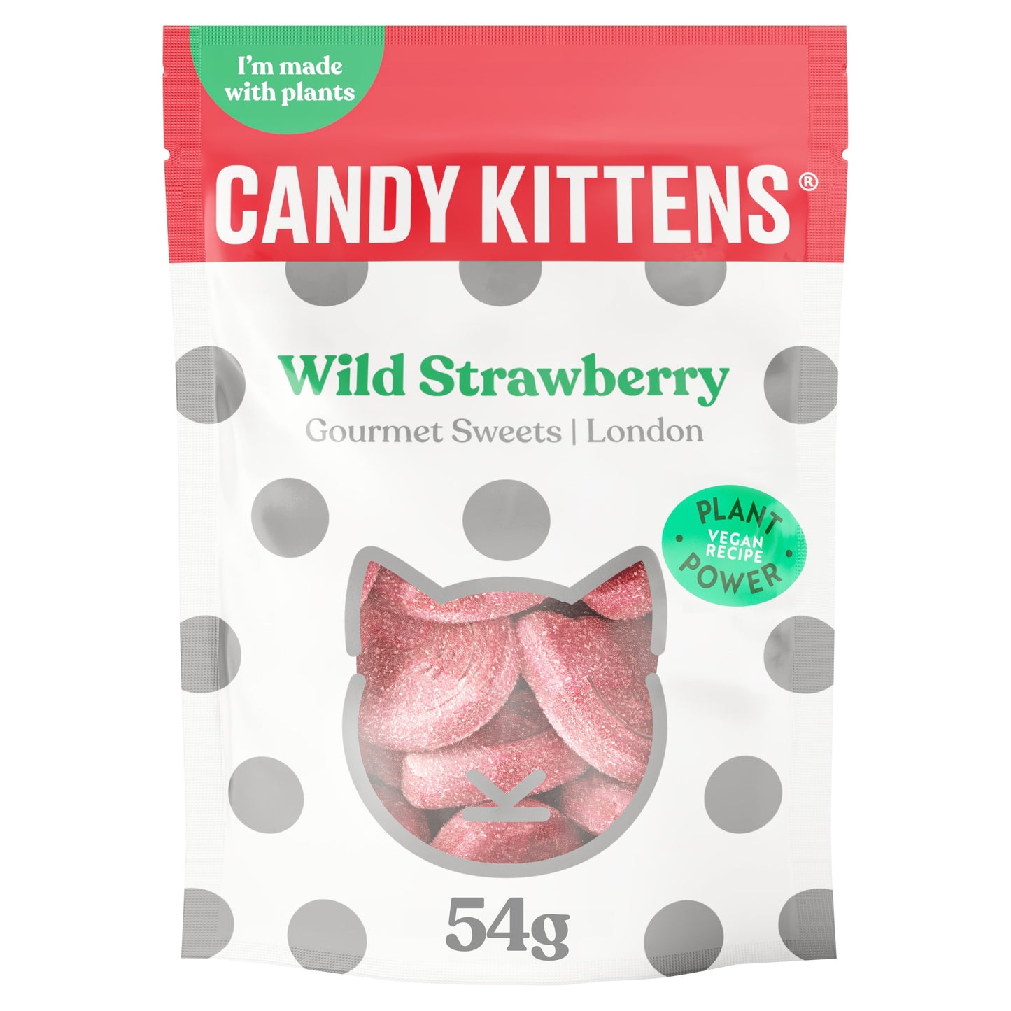 Candy Kittens Wild Strawberry Gourmet Sweets 54G — image 1