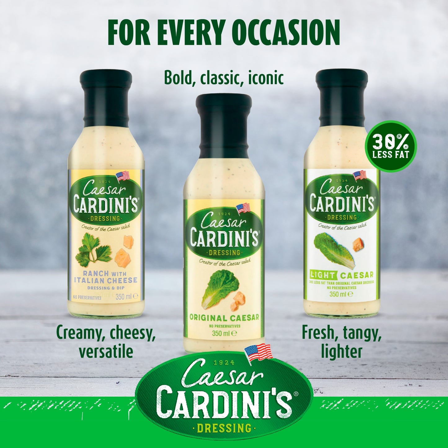 Cardini's Light Caesar Dressing 350ml — image 5