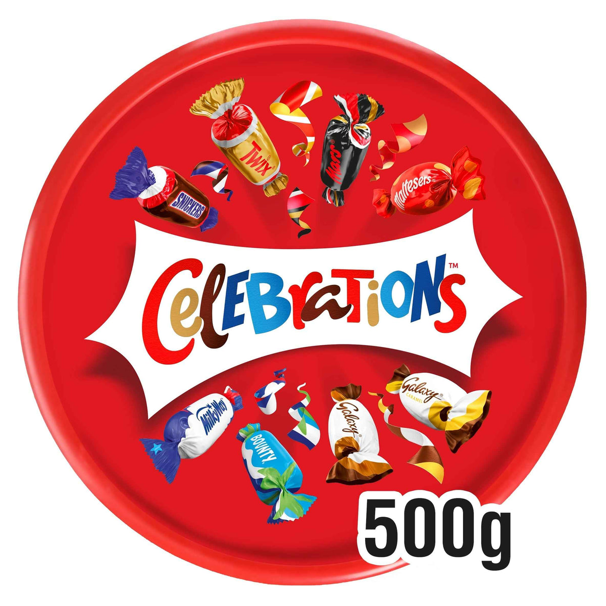 CELEBRATIONS Milk Chocolates Tub 500g