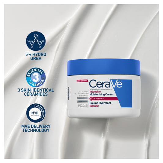 CeraVe Intensive Moisturising Cream for Dry to Very Dry Skin 340g — image 2