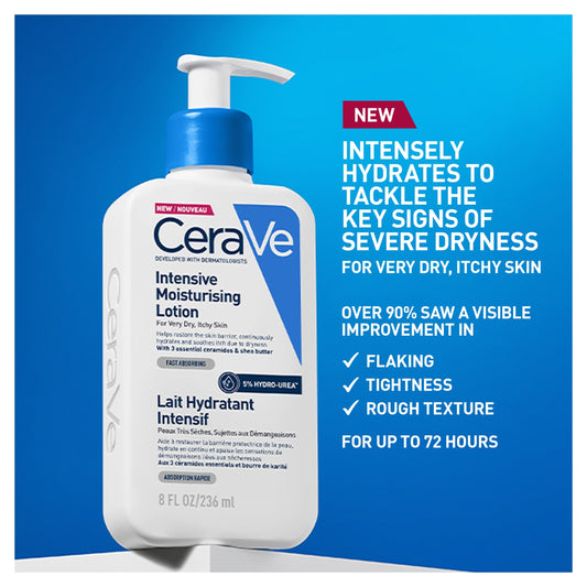 CeraVe Intensive Moisturising Lotion with 5% Hydro-Urea for Very Dry, Itchy Skin 473ml — image 2