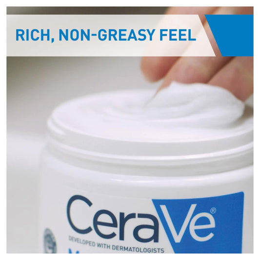 CeraVe Moisturising Cream Tube with 3 Essential Ceramides & Hyaluronic Acids for Dry to Very Dry Skin 177ml — image 2