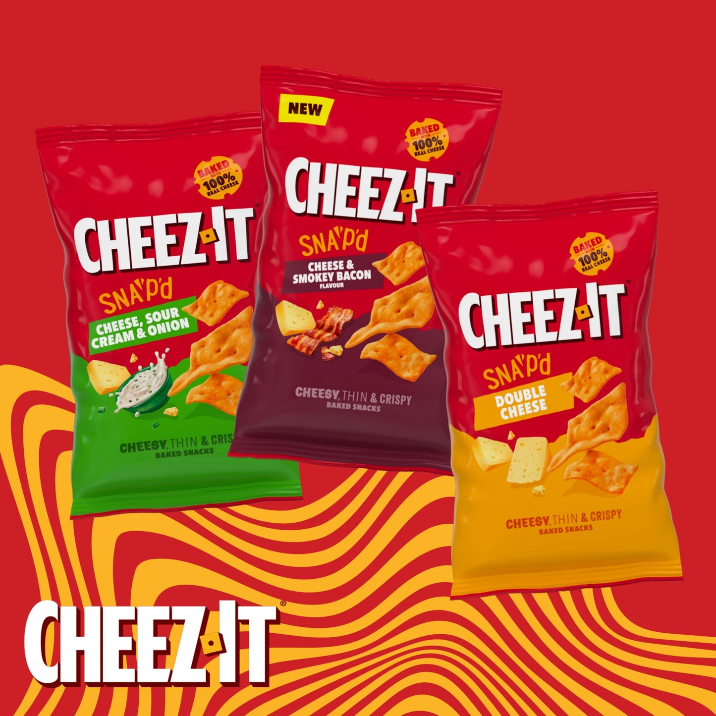 Cheez-It Cheese Sour Cream & Onion 150g — image 3