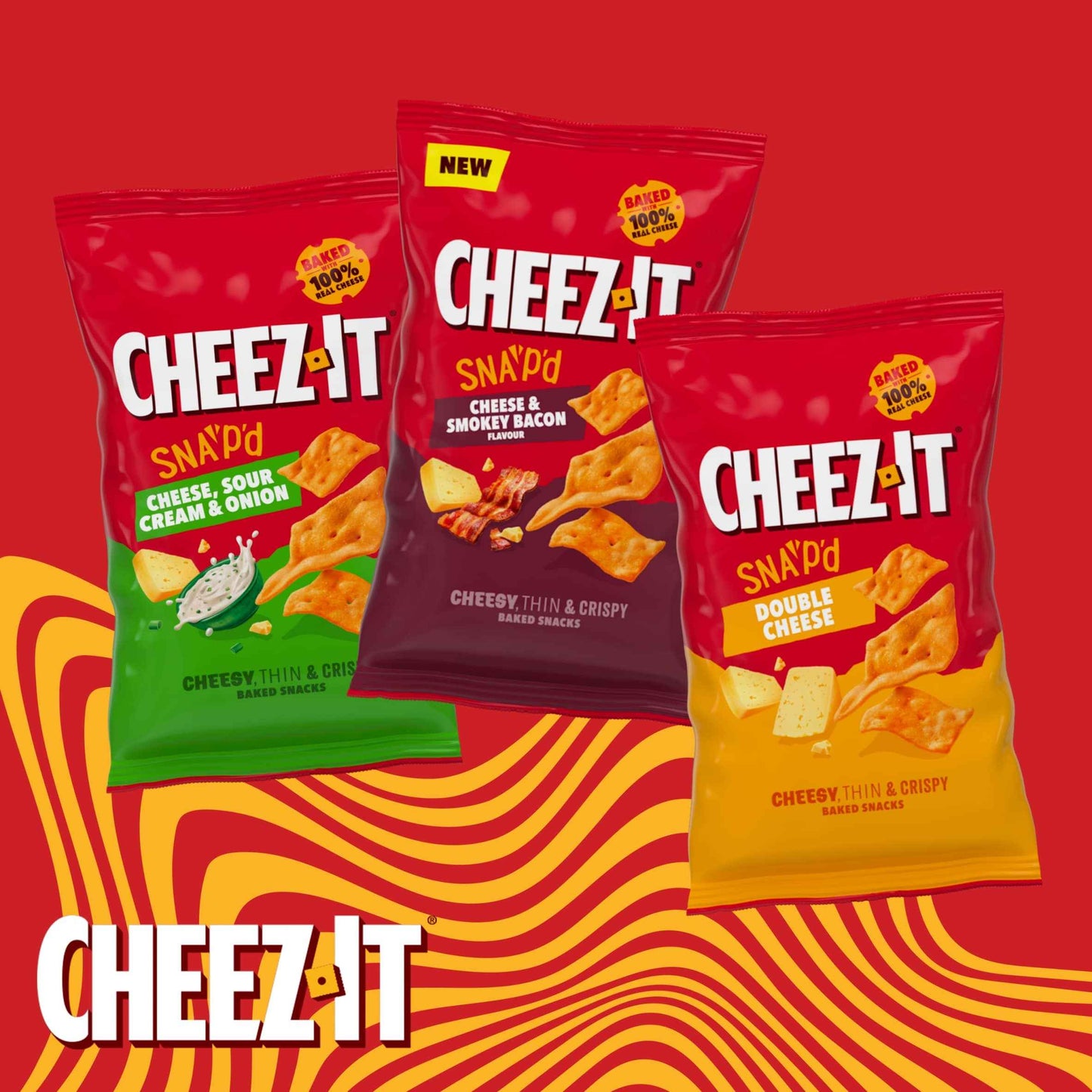 CHEEZ-IT Cheese Sour Cream & Onion 150g