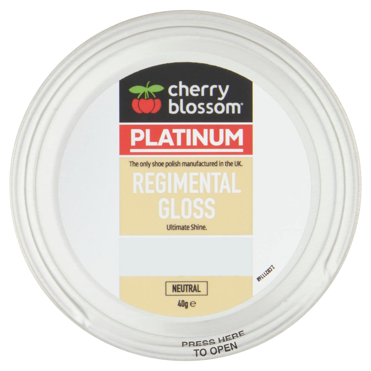 Cherry Blossom Regimental Gloss Neutral Polish 40G — image 1