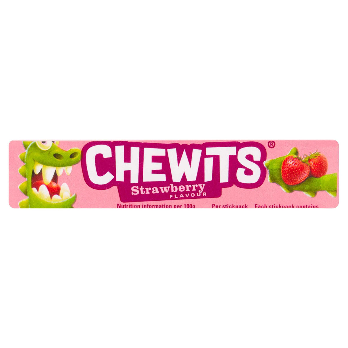 CHEWITS Strawberry Single 30g