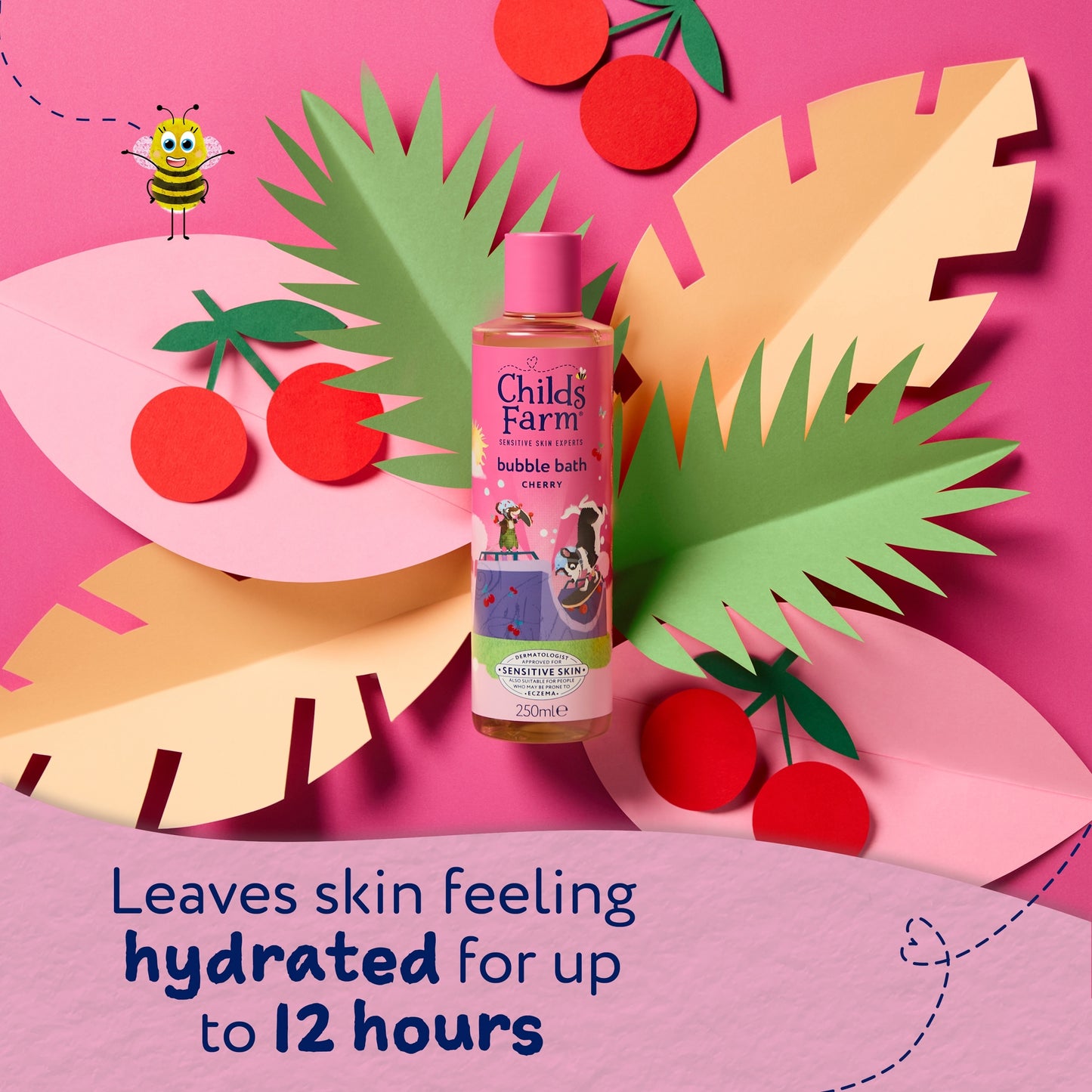 Childs Farm Bubble Bath Cherry 250ml — image 5