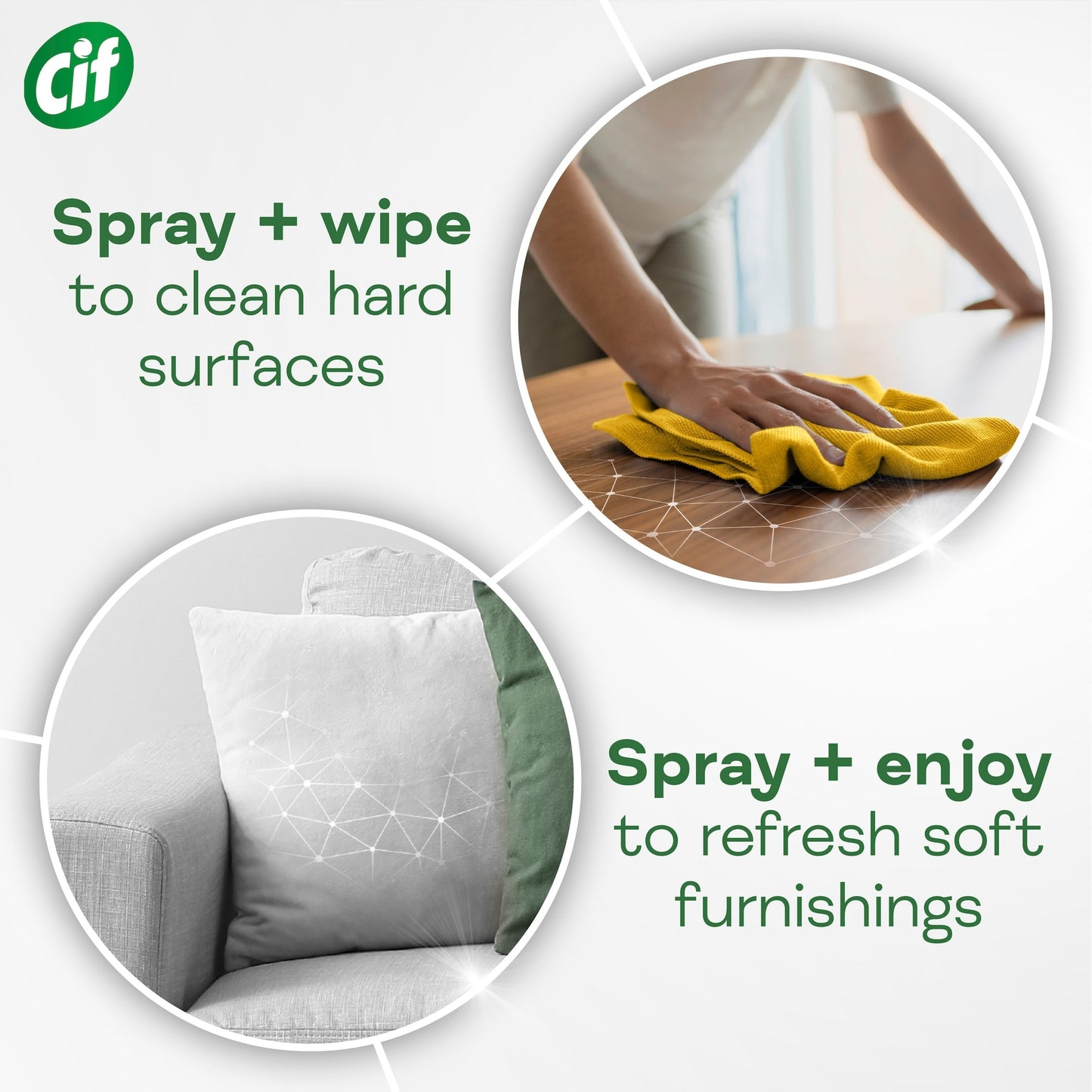 Cif Infinite Clean All in One: Clean Lime and Lemongrass Reload 280ml — image 5