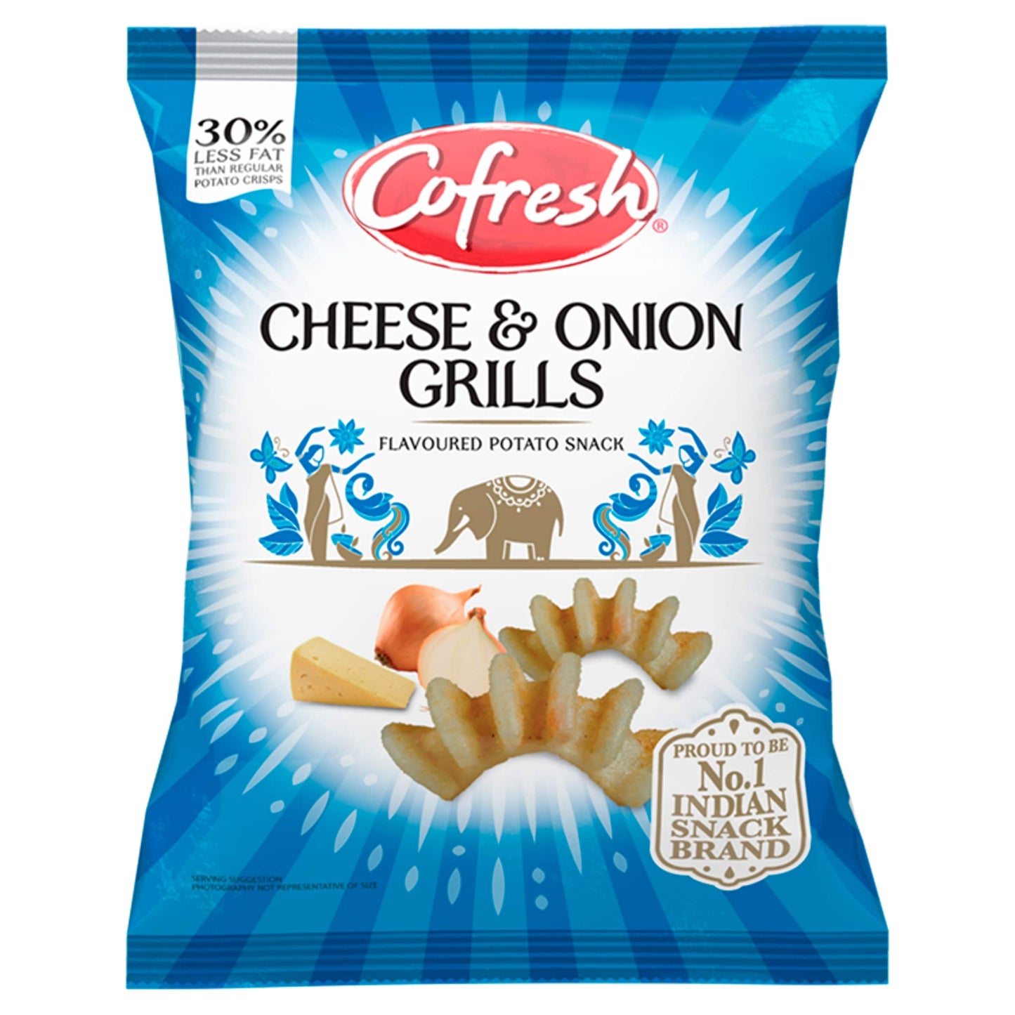 Cofresh Cheese & Onion Flavour Potato Grills 80G — image 1