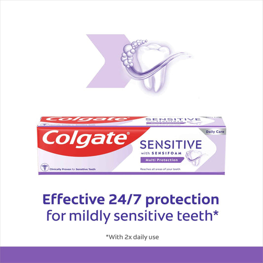 Colgate Sensitive Sensifoam Multi Protection Toothpaste 75ml