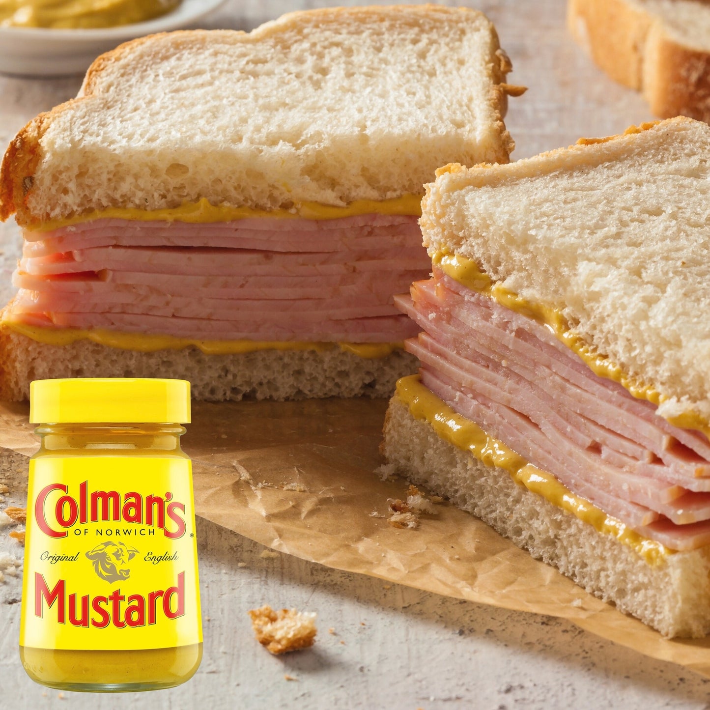 Colman's Original English Squeezy Mustard 150G — image 3