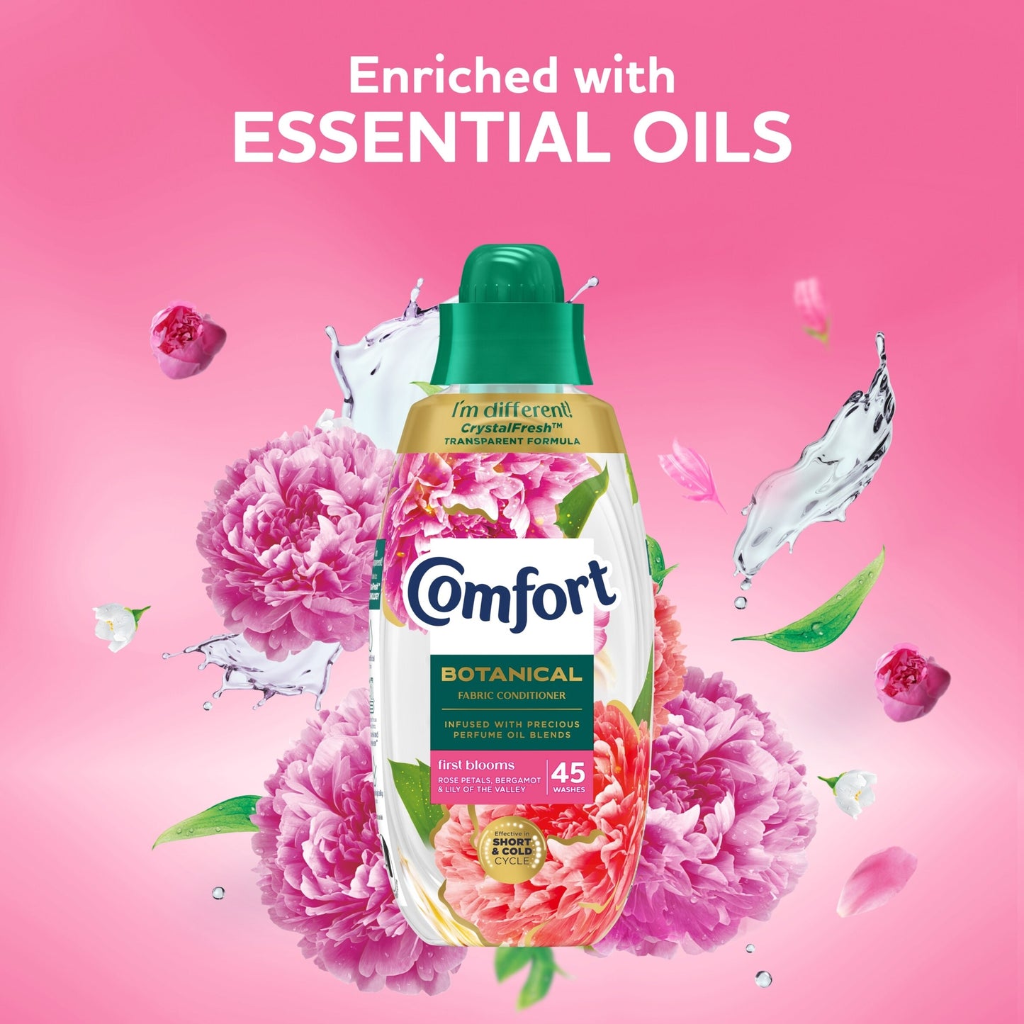 Comfort Botanical First Blooms Fabric Conditioner 45 Washes 675ml — image 5