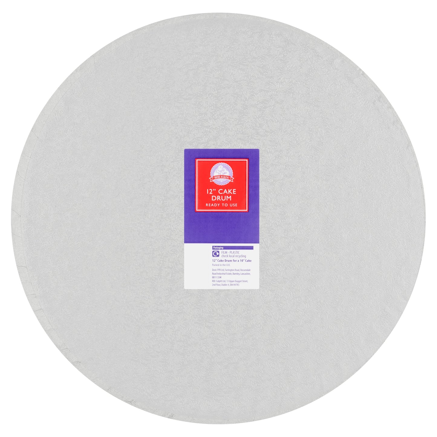 Create A Cake 12" Round Cake Drum — image 1
